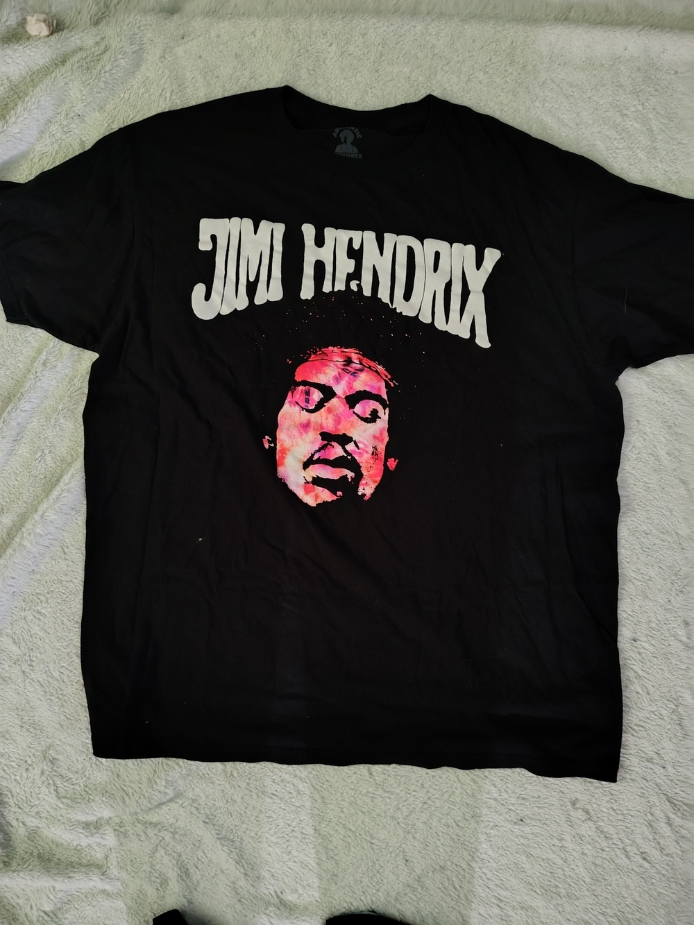 Jimi Hendrix Black Short Sleeve Graphic Tee